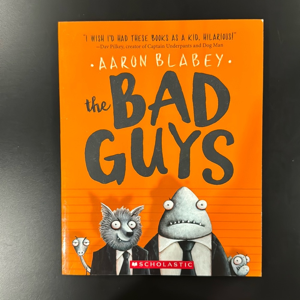 The Bad Guys #1: The Bad Guys by Aaron Blabey - Scholastic Paperback Book